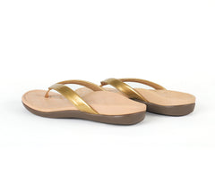 Alice - Gold Slipper For Women