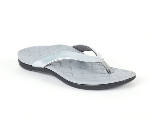 Alice - Silver Slipper For Women