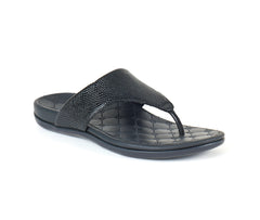 Perry - Black Comfort Slippers