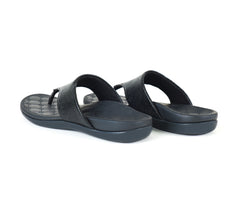 Perry - Black Comfort Slippers