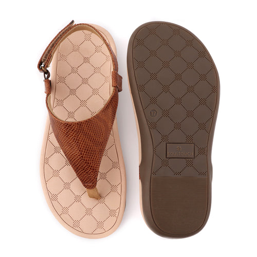 Aria - Tan Sandal For Women