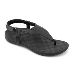 Aria Black Sandal For Women