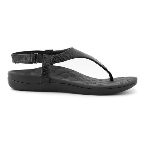 Aria Black Sandal For Women