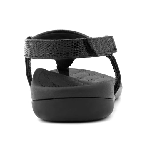 Aria Black Sandal For Women