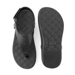 Aria Black Sandal For Women