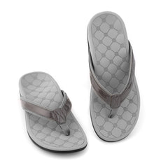 Bella - Grey Comfort Slippers