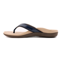 Bella Navy Comfort Slippers For Women